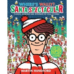 WHERE'S WALLY? : SANTA SPECTACULAR STICKER ACTIVITY BOOK PB