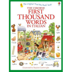 USBORNE : FIRST THOUSAND WORDS IN ITALIAN PB