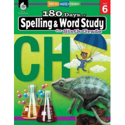 180 DAYS OF SPELLING AND WORD STUDY LEVEL 6
