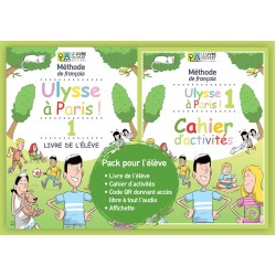 ULYSSE A PARIS 1 PACK ELEVE (LE + CA + AFFICHETTE)