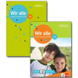 WIR ALLE A1 ÜBUNGSBUCH (+AUDIOS-ONLINE+KLETT BOOK-APP+TRAININGSHEFT)