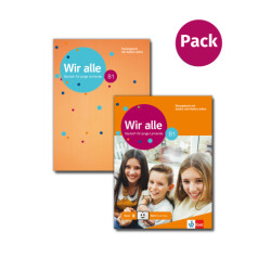 WIR ALLE B1 ÜBUNGSBUCH (+GLOSSAR MIT AUDIOS & VIDEOS ON LINE+TRAININGSHEFT)