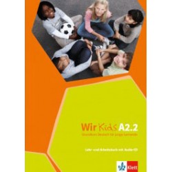 WIR KIDS A2.2 KURSBUCH & ARBEITSBUCH (+ CD)