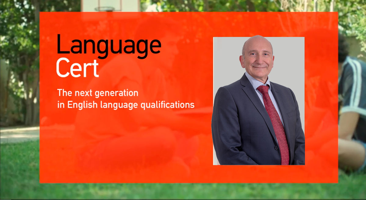 Dr Michael Milanovic talks to ELT NEWS about the new LanguageCert certificates administered online