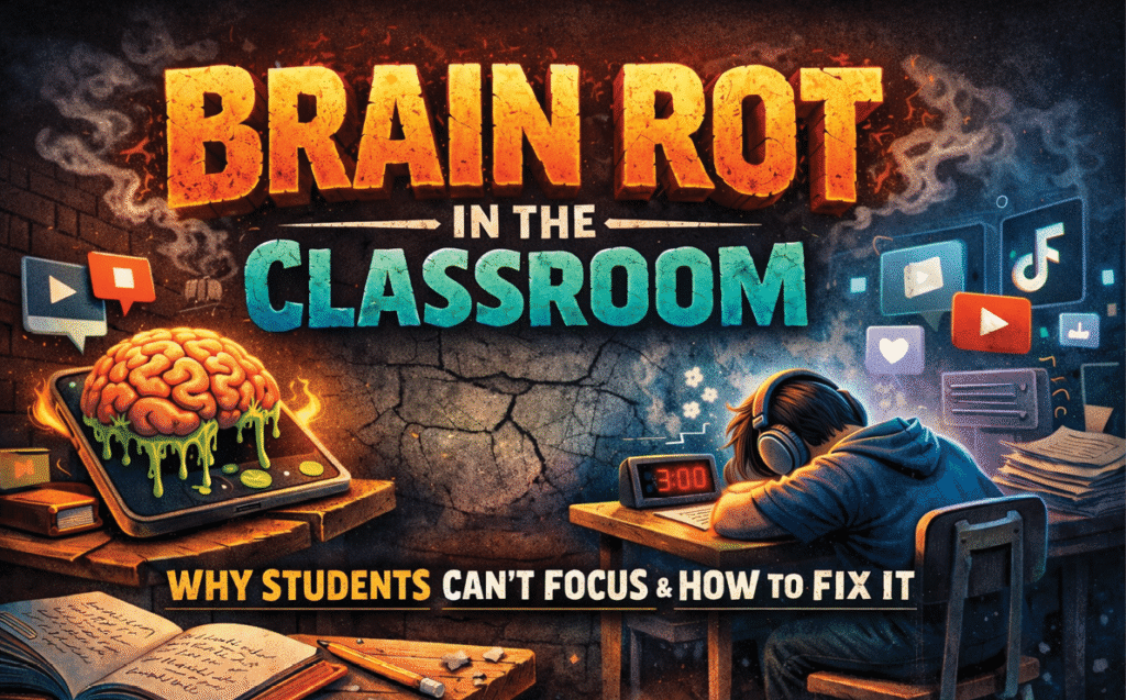 Brain Rot in the classroom is not laziness. It Is an Environment ...