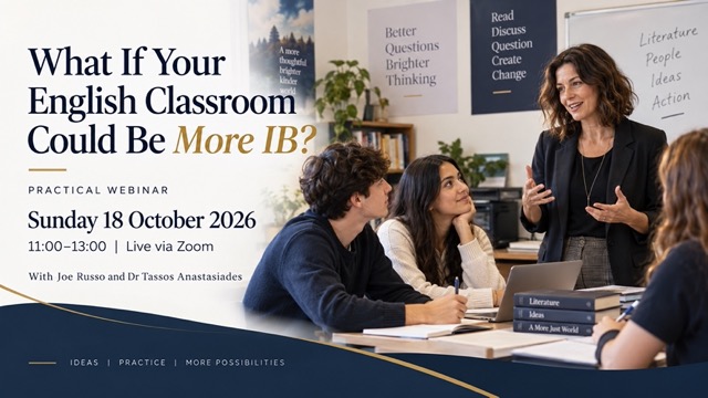 What If Your English Classroom Could Be More IB?