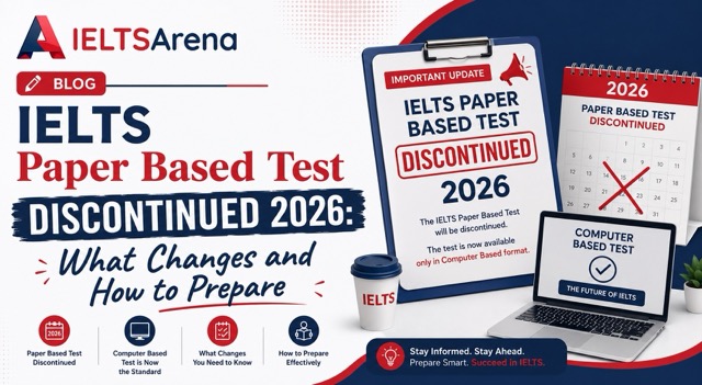 Cover ielts paper based test discontinued 2026